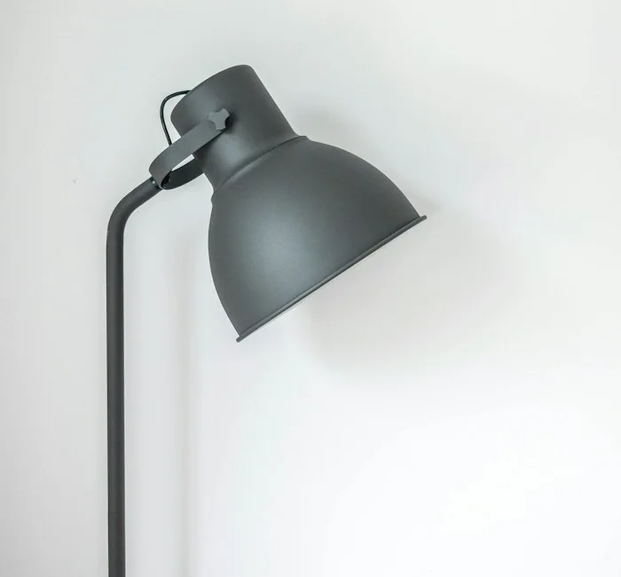 Lampe de bureau, photographie d’illustration non contractuelle